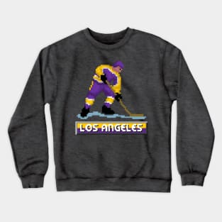 Retro Los Angeles Hockey Crewneck Sweatshirt